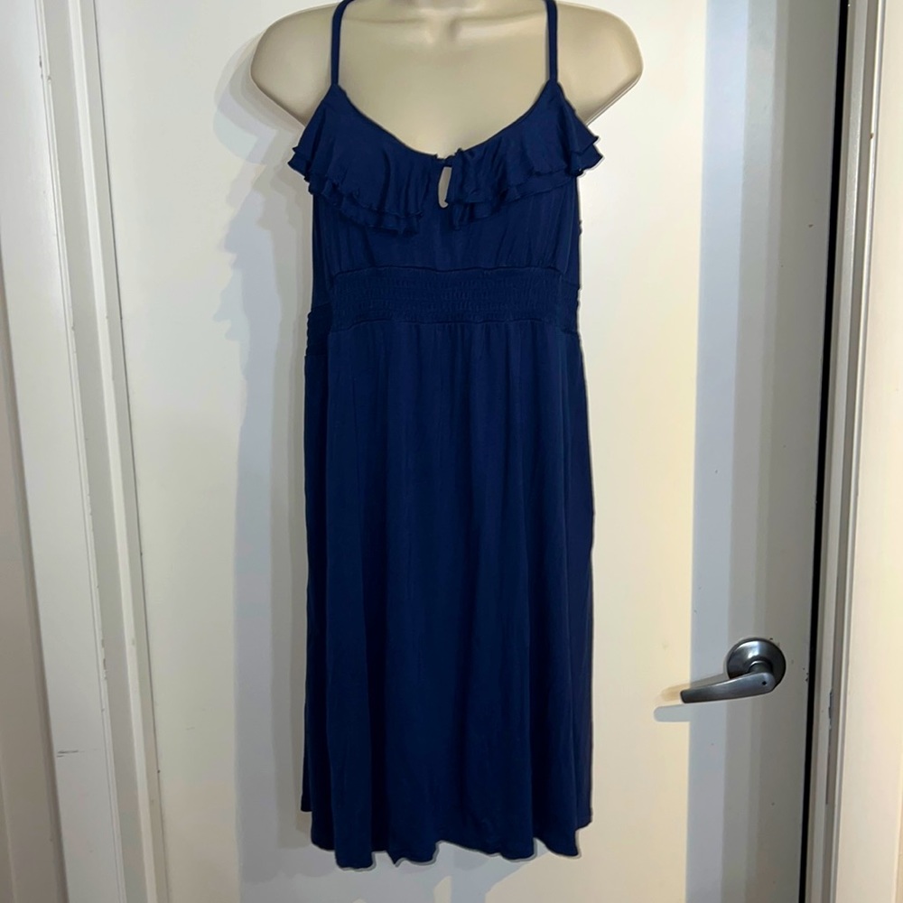 COPY - Large blue old navy adjustable strap dress